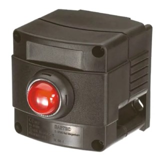 Bartec Push Button Control Station Thermoplastic Enclosure IP67 IP66 Cutout Diameter 22mm 07-3511-10LRR