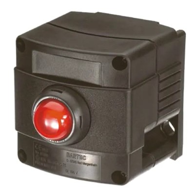 Bartec Push Button Control Station Thermoplastic Enclosure IP67 IP66 Cutout Diameter 22mm 07-3511-10LRR