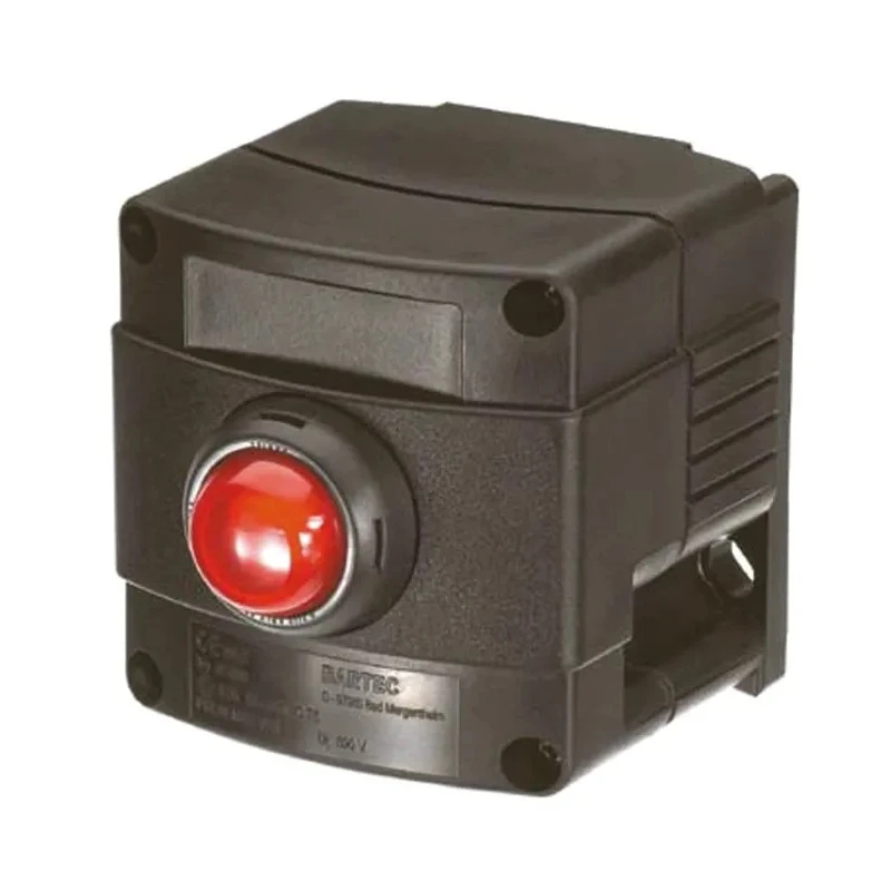Bartec Push Button Control Station Thermoplastic Enclosure IP67 IP66 Cutout Diameter 22mm 07-3511-10LRR