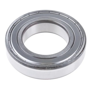 SKF Single Row Deep Groove Ball Bearing, Shielded, 50 mm ID, 90 mm OD, 20 mm Race Width, Steel Ball and Race, Sheet 6210-2Z