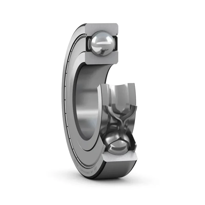 SKF Single Row Deep Groove Ball Bearing, Shielded, 50 mm ID, 90 mm OD, 20 mm Race Width, Steel Ball and Race, Sheet 6210-2Z