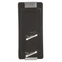 Arcolectric (Bulgin) Ltd SPST On-Off (On)-Off Rocker Switch Panel Mount Aluminium Housing 16A C1501ALAAA