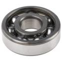 SKF Single Row Deep Groove Ball Bearing, 17 mm ID, 47 mm OD, 14 mm Width, Sheet Metal Cage, Steel Balls 6303
