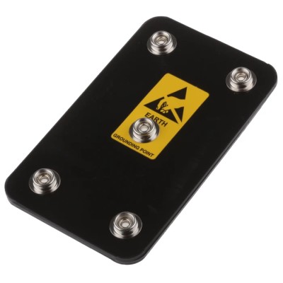 RS PRO ESD Earthing Plate with 10 mm Stud Grounding Plate, EN 61340-5-1 Compliant UK Origin 287-7571
