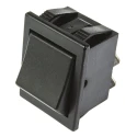 Arcolectric (Bulgin) Ltd DPST On-Off On-Off Panel Mount Rocker Switch Aluminium Housing 16A 250V AC C1350ALAAB