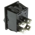 Arcolectric (Bulgin) Ltd DPST On-Off On-Off Panel Mount Rocker Switch Aluminium Housing 16A 250V AC C1350ALAAB