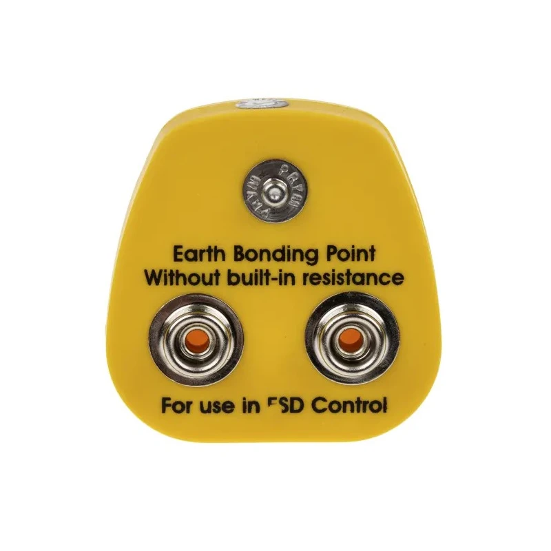 RS PRO ESD Earth Bonding Plug With 10 mm Stud, 4 mm Socket 287-7559