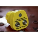 RS PRO ESD Earth Bonding Plug With 10 mm Stud, 4 mm Socket 287-7559