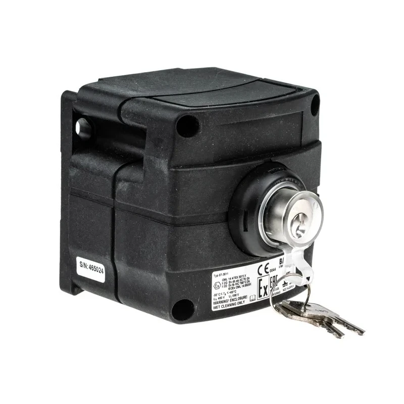 Bartec Momentary Control Station Switch, Thermoplastic Enclosure, 2 NO Contact Configuration, 1 Cutout, IP66 07-3511-10K02