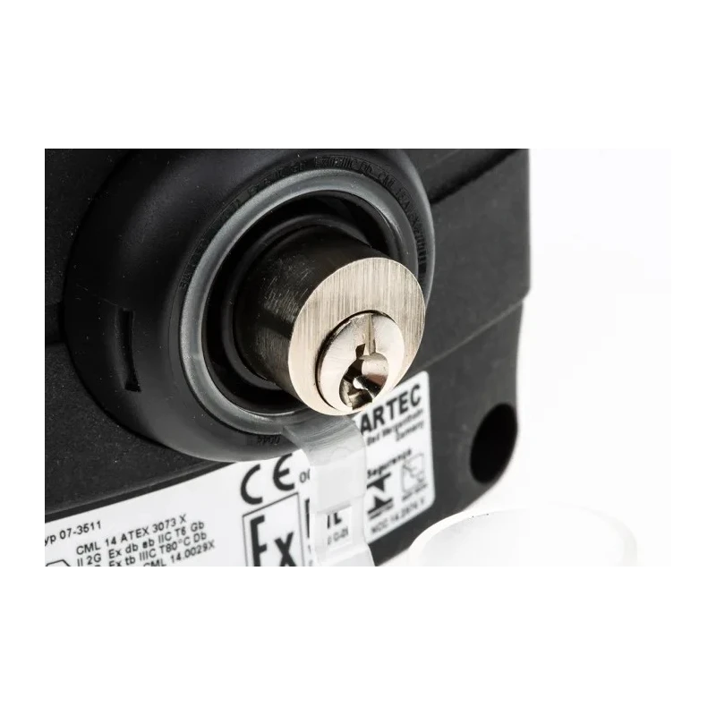 Bartec Momentary Control Station Switch, Thermoplastic Enclosure, 2 NO Contact Configuration, 1 Cutout, IP66 07-3511-10K02