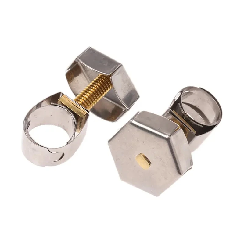 Unex Brass Bolt, Stainless Steel Thumb Hex Hose Clip 9.6-14 mm ID 9929