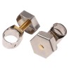 Unex Brass Bolt, Stainless Steel Thumb Hex Hose Clip 9.6-14 mm ID 9929