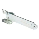 Savigny Left Handed Zinc Plated Steel Lid Stay, 100mm 40803 ZI