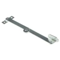 Savigny Left Handed Zinc Plated Steel Lid Stay, 100mm 40803 ZI