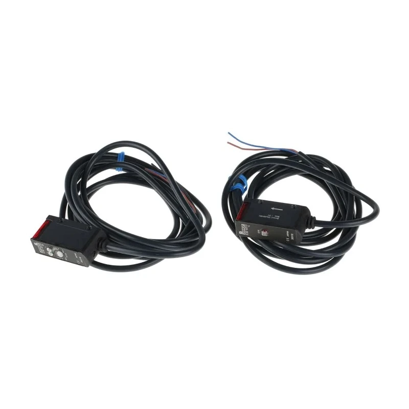 Omron Through Beam Block Style Photoelectric Sensor 7 m Detection Range, NPN Output, IP67, 30V DC, 100mA E3S-AT11
