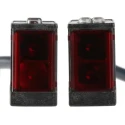 Omron Through Beam Block Style Photoelectric Sensor 7 m Detection Range, NPN Output, IP67, 30V DC, 100mA E3S-AT11