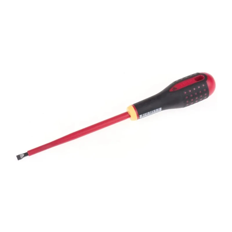 Bahco Slotted Screwdriver 150mm Blade VDE 1000V Insulated Ergonomic Handle BE-8255S