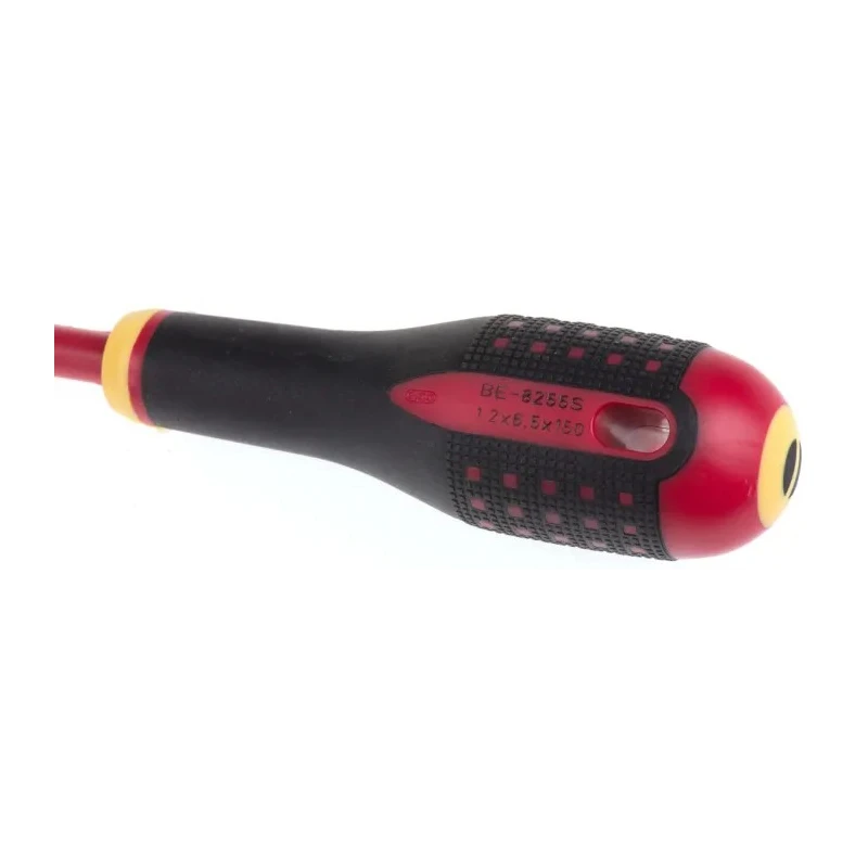 Bahco Slotted Screwdriver 150mm Blade VDE 1000V Insulated Ergonomic Handle BE-8255S