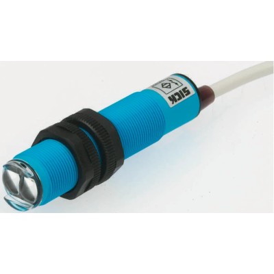 SICK Retroreflective Photoelectric Sensor Barrel Sensor 5 mm to 3.5 m Detection Range Triac Output IP67 VL18-2T2460