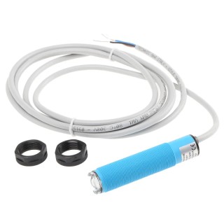 SICK Retroreflective Photoelectric Barrel Sensor 5 mm to 3.5 m Detection Range, Triac Output, IP67, LED Light VL18-2T2162