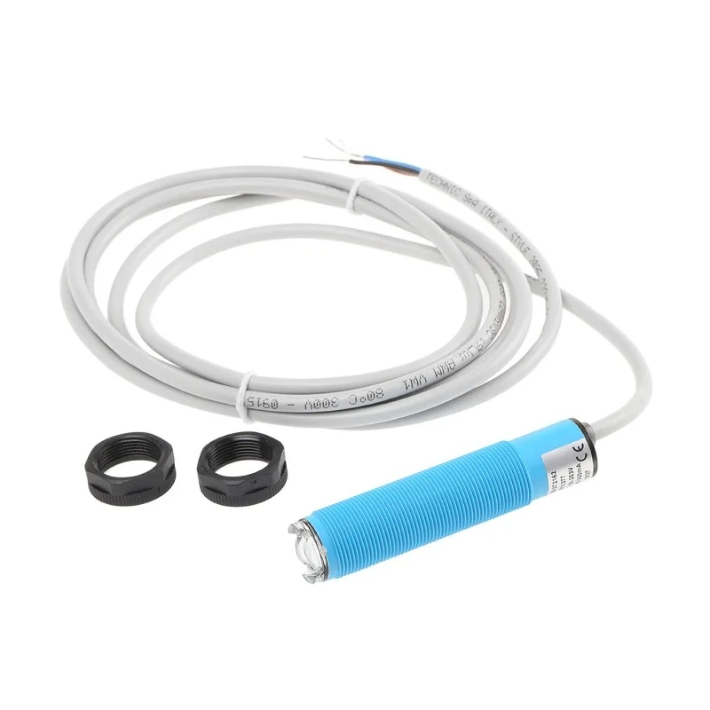 SICK Retroreflective Photoelectric Barrel Sensor 5 mm to 3.5 m Detection Range, Triac Output, IP67, LED Light VL18-2T2162