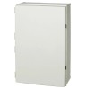 Fibox CAB PC Series Polycarbonate Wall Box, IP65, Grey, 600 mm x 400 mm x 220 mm