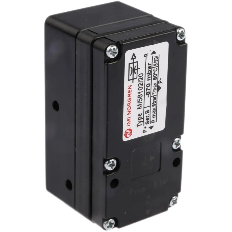 Norgren Industrial Compressed Air Systems Vacuum Pump 6 Bar Operating Pressure 160L/min Suction M/58102/20