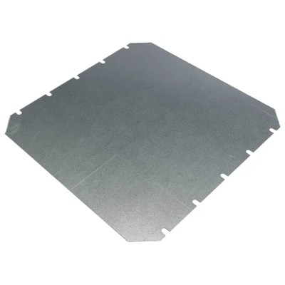 Fibox Steel Mounting Plate Flat Type 1.5mm Thickness, 270mm Length for CAB PC/ABS Cabinet EKIV 33 MOUNTING PLATE