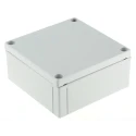 Fibox MNX Series Grey Polycarbonate Enclosure IP66, IP67, IK08, 60 mm x 130.1 mm x 130.1 mm 