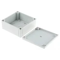 Fibox MNX Series Grey Polycarbonate Enclosure IP66, IP67, IK08, 60 mm x 130.1 mm x 130.1 mm 