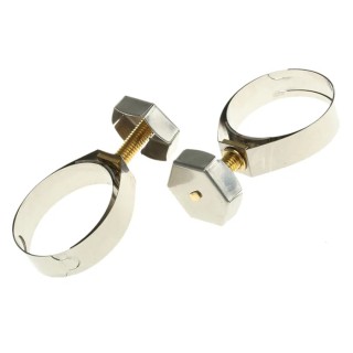 Unex Brass Bolt, Stainless Steel Thumb Hex Hose Clip 30-35 mm ID 9935