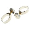 Unex Brass Bolt, Stainless Steel Thumb Hex Hose Clip 30-35 mm ID 9935
