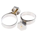 Unex Stainless Steel, Brass Bolt Thumb Hex Hose Clip 35.3-41 mm ID 9936