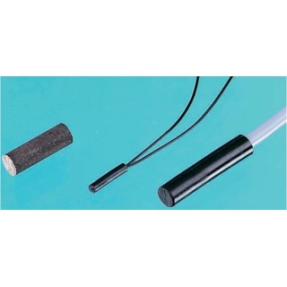 Assemtech Cylindrical Polystyrene Body Reed Switch with Wire Terminals 175V AC 0.25A S1371