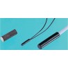 Assemtech Cylindrical Polystyrene Body Reed Switch with Wire Terminals 175V AC 0.25A S1371