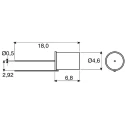 Assemtech Vibration Sensor, 250 mA Max, -20 °C to 85 °C Operating Temperature S1314