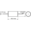 Assemtech Vibration Sensor, 250 mA Max, -20 °C to 85 °C Operating Temperature S1314