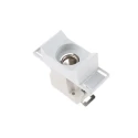 ETI 16A Bottle Fuse Holder, 1P-Pole for D01 Fuse Size, 400V AC, Plastic Body, DIN Rail Mounting 2221011