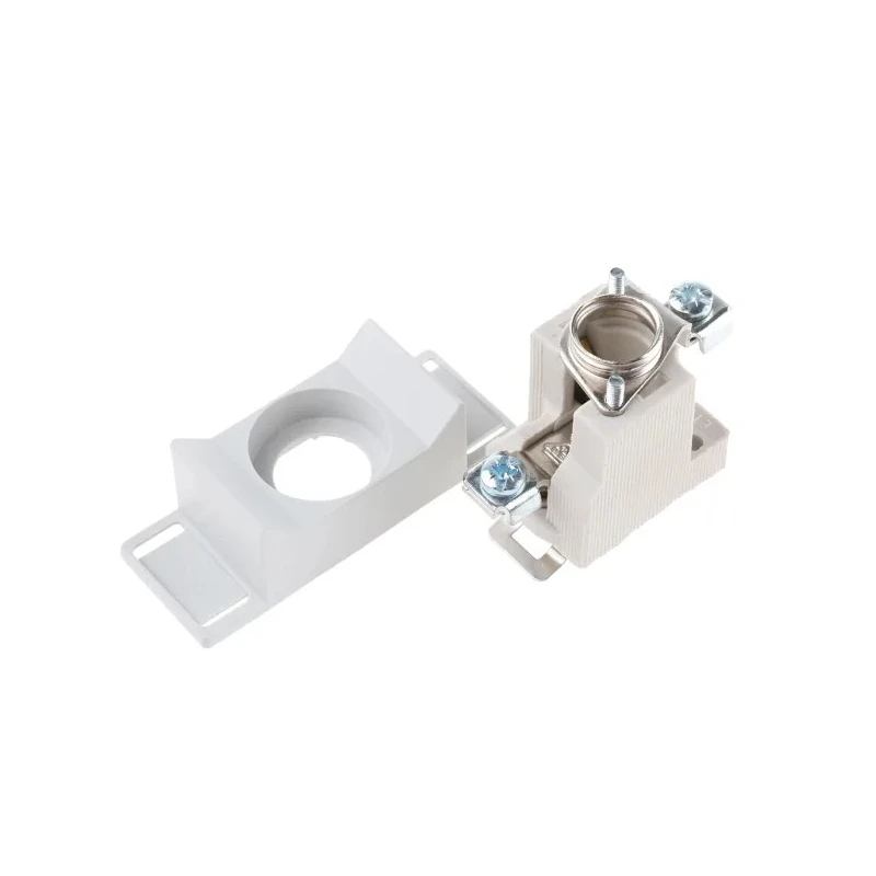 ETI 16A Bottle Fuse Holder, 1P-Pole for D01 Fuse Size, 400V AC, Plastic Body, DIN Rail Mounting 2221011