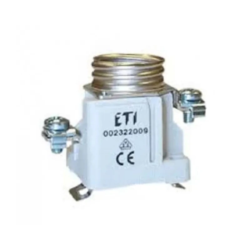 ETI 25A Bottle Fuse Holder, 1P-Pole for D02 Fuse Size, 500V AC, DIN Rail Mount, Plastic Body 2322009