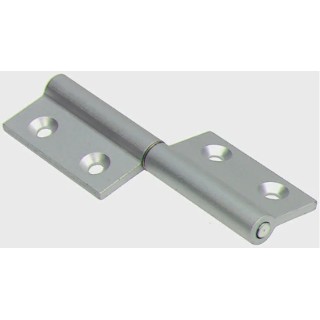 FlexLink Aluminium M6 Hinge Kit Connecting Component for Strut Profile 30 to 60 mm² Groove Size 7.2 to 11 mm² XFAH 110 A