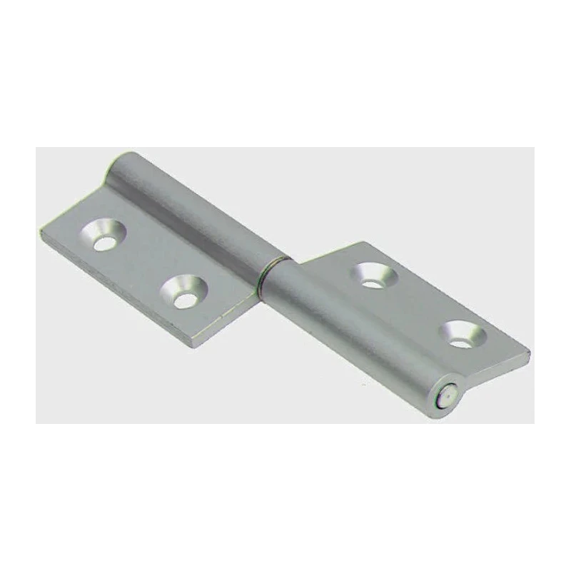 FlexLink Aluminium M6 Hinge Kit Connecting Component for Strut Profile 30 to 60 mm² Groove Size 7.2 to 11 mm² XFAH 110 A