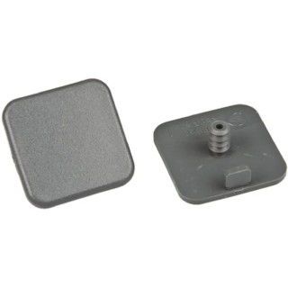 FlexLink Grey Aluminium, Polyethylene, Polyamide, Zinc, Steel, Polyvinyl Chloride Square End Cap 30 mm Strut Profile XFEE 30