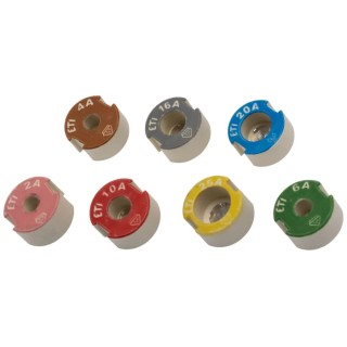 ETI 25A Bottle Fuse Holder 1P-Pole for D03 Compatible Fuse Size 36 x 11 mm 500V AC DIIGAUGEKIT