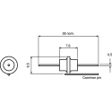 Assemtech 35° Any Position Tilt Switch 200mA 60V AC S1234