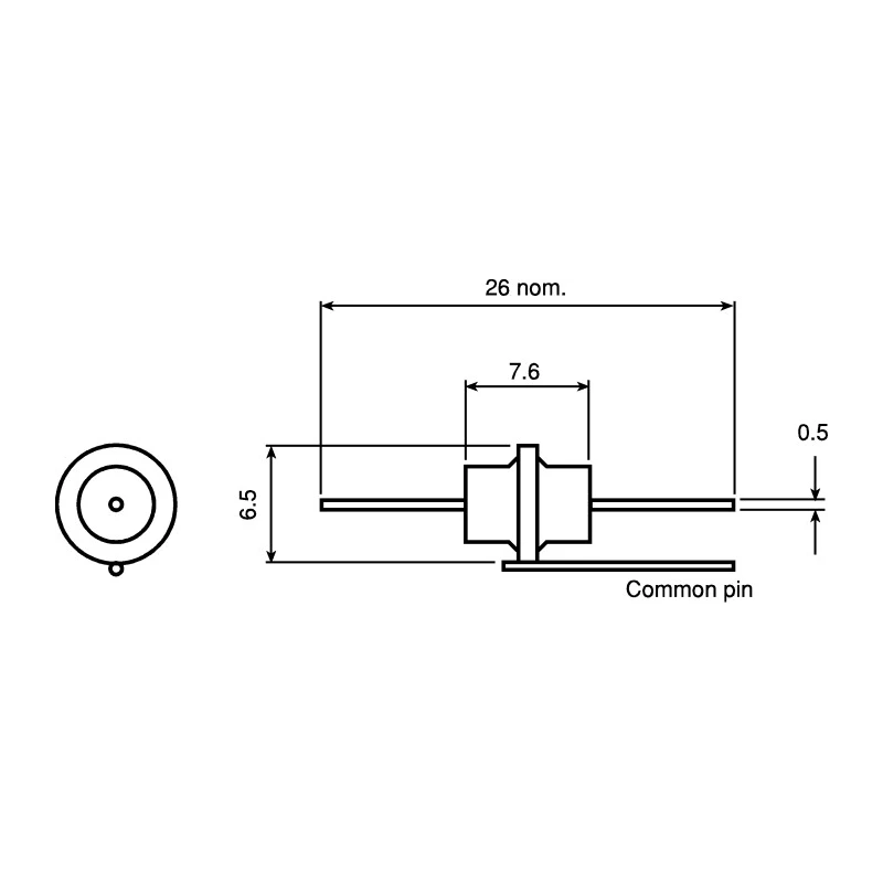 Assemtech 35° Any Position Tilt Switch 200mA 60V AC S1234