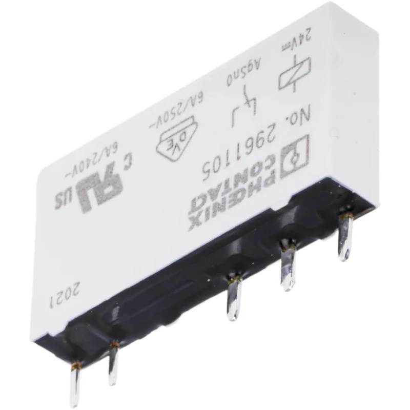 Phoenix Contact PCB Power Relay 24V DC Coil 6A Switching Current SPDT 2961105