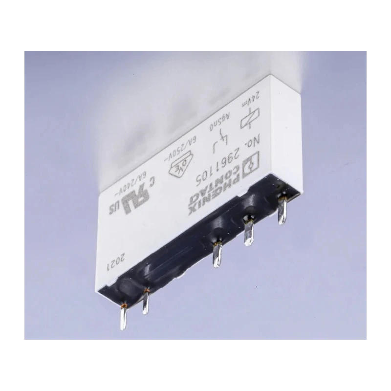 Phoenix Contact PCB Power Relay 24V DC Coil 6A Switching Current SPDT 2961105