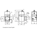 Parker Origa Pneumatic Regulator 1/8 in Port Size Aluminium Body 10 bar Max Operating Pressure 350L/min Max PS120001-080-000
