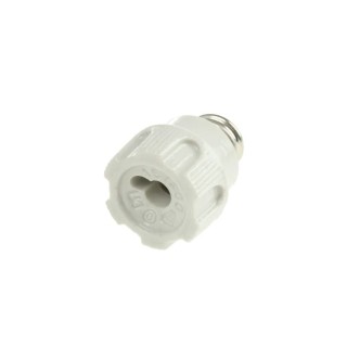 ETI 16A Bottle Fuse Holder, 1P-Pole DIN Rail Mount for D01 Fuse, Grey Body, 400V AC 2231003